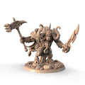 Draxion, War-Archon with Great Hammer 3D printed 16K resin miniature for D&D and Pathfinder tabletop RPG, sculpted as a Aasimar, Fiends & Celestials Paladin, Fighter in heroic 32mm scale with ABS-Like durable resin.