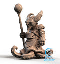 Merkaar Tentacules 3D printed 16K resin miniature for D&D and Pathfinder tabletop RPG, sculpted as a Aberration, Monster Other in heroic 32mm scale with ABS-Like durable resin.