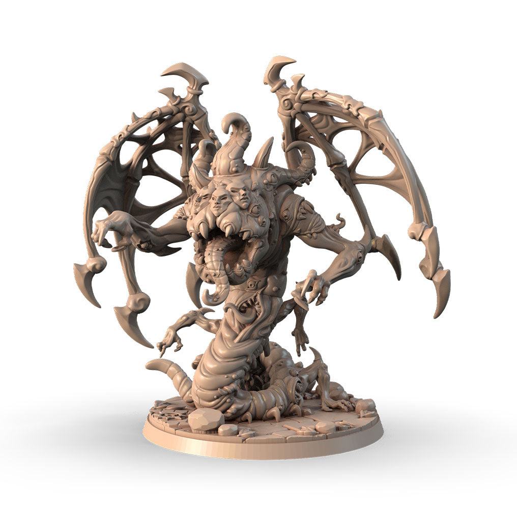 Tizuz, the Spawn of Despair 3D printed 16K resin miniature for D&D and Pathfinder tabletop RPG, sculpted as a Aberration, Monster Other in heroic 32mm scale with ABS-Like durable resin.