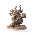 Velshar, the Oak Oracle 3D printed 16K resin miniature for D&D and Pathfinder tabletop RPG, sculpted as a Leshy, Construct Oracle, Druid in heroic 32mm scale with ABS-Like durable resin.