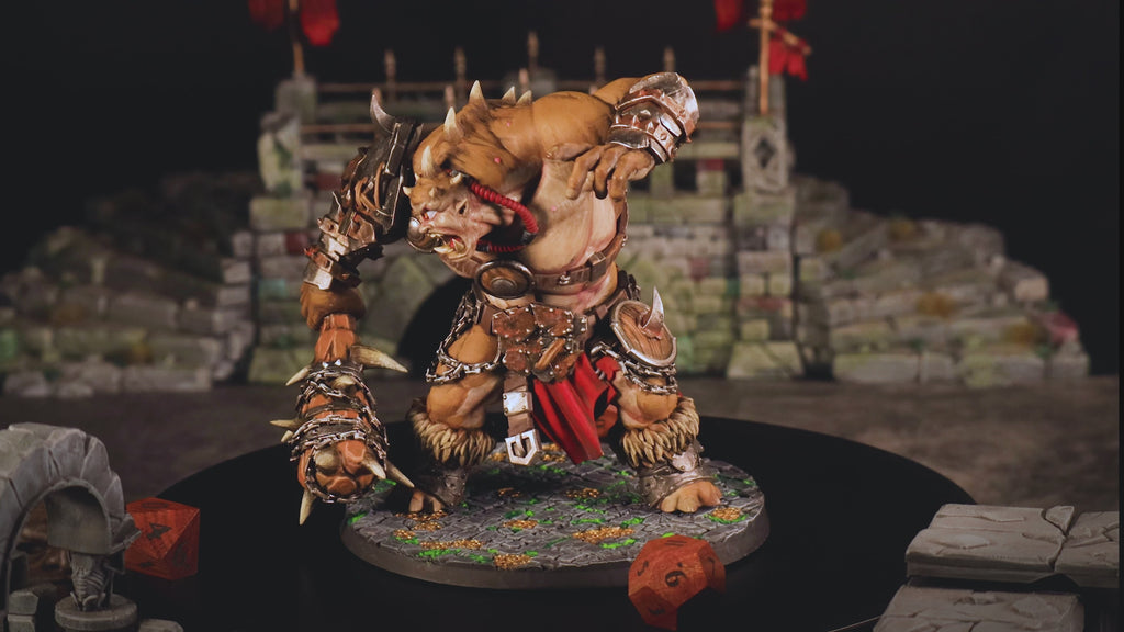 Cyclops Chief | Giant Boss Monster D&D Tabletop Mini | Heroic 32mm Scale