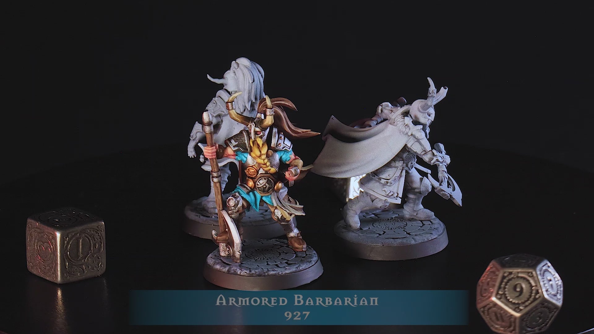 Armored Barbarian- Norse Viking Fighter